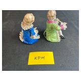 Vintage Figurines Inc Aunt Jamima, Universal Camwood Ivory Plate, and Allertons Collectible Shaker Lot