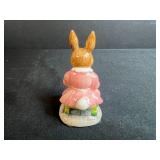 Milk Glass Vases, Vintage Ceramics, and Bunnykins Figurine Collection