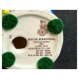 Milk Glass Vases, Vintage Ceramics, and Bunnykins Figurine Collection