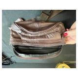 Collection of Vintage Leather Wallets and Bags Including Capezio Case
