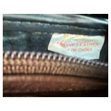 Collection of Vintage Leather Wallets and Bags Including Capezio Case