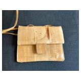 Collection of Vintage Leather Bags, Belts, Wallets, and Accessories