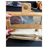 Collection of Vintage Leather Bags, Belts, Wallets, and Accessories