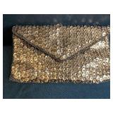 Vintage Accessory Collection with Belts and Sequin Clutch