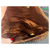 Vintage Accessory Collection with Belts and Sequin Clutch