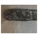 Lot of 4 Fashion Belts and Vintage Embossed Leather Bucket Bag