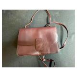 Collection of 4 Leather Crossbody Handbags with Decorative Clasps