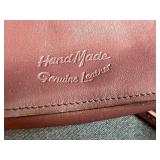 Collection of 4 Leather Crossbody Handbags with Decorative Clasps