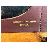 Collection of 4 Leather Crossbody Handbags with Decorative Clasps