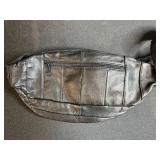 Collection of 4 Leather Crossbody Handbags with Decorative Clasps