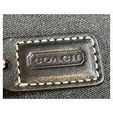 Collection of VTG Handbags: Coach Wristlet, Duluth Pack Red Shoulder Bag, Fossil, Woven Purse