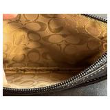 Collection of VTG Handbags: Coach Wristlet, Duluth Pack Red Shoulder Bag, Fossil, Woven Purse