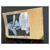 Collection of VTG Handbags: Coach Wristlet, Duluth Pack Red Shoulder Bag, Fossil, Woven Purse