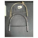 Lot of 3 Purse Snap Frames and 2 Accordion Plastic Display Organizers