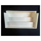 Lot of 3 Purse Snap Frames and 2 Accordion Plastic Display Organizers