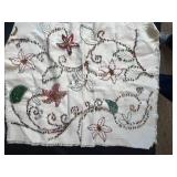 Vintage Linens Collection Including Doilies, Embroidered Mats, and Lace Pieces