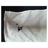 Vintage Linens Collection Including Doilies, Embroidered Mats, and Lace Pieces