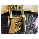Louis Vuitton Cherry Blossom Monogram Shoulder Bag with Studs, Lock, Bow and Bag - no date or serial number