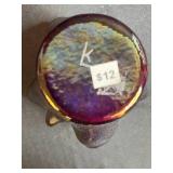 Set of Handcrafted Signed Art Glass Plates and Votive Holders