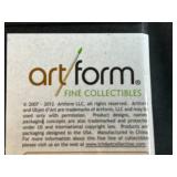 Glass Pumpkin with Little Oak Acorn Ornament in Gift Box