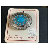 Vintage Tin Filled with Assorted Decorative Buttons and Sewing Notions