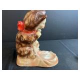 Collection of Vintage Metal Tins, Baby Shoes, Jacks, and Cat with Fishbowl Figurine