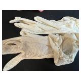 Collection of Vintage Ladies Gloves Assorted Colors and Fabrics