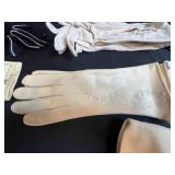 Collection of Vintage Ladies Gloves Assorted Colors and Fabrics