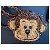 Collection of Beaded and Fabric Coin Purses, Pouches, and Small Bags