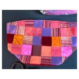 Collection of Beaded and Fabric Coin Purses, Pouches, and Small Bags