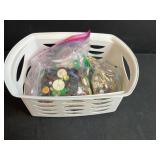 Large Assorted Vintage Button Collection with Cards and Loose Buttons