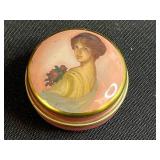 Collection of Vintage Pill Boxes Inc "Red Hat" and Western Style Leather Belts