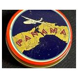 Collection of Vintage Pill Boxes Inc "Red Hat" and Western Style Leather Belts