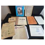 Collection of Vintage Piano and Accordion Sheet Music and Instructional Books