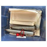 Mixed Tools and Accessories Lot with 2 Vintage Pocket Knives