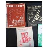 Large Collection of Vintage Sheet Music and Song Books
