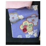 Collection of Assorted Vintage Silk Scarves and Japanese Textiles