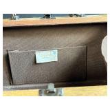 Collection of 4 Vintage and Designer Purses Including Anuschka, The Sak, and Wooden Handbag