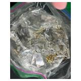 Lot of Vintage Glass Chandelier Prisms and Drops in Assorted Styles