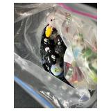 Lot of Vintage Glass Chandelier Prisms and Drops in Assorted Styles