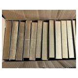 Box of Gold-Tone Square Picture Frames