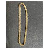 Collection of Vintage Gold Tone and Trifari Jewelry Necklaces and Bracelet