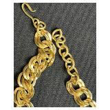 Collection of Vintage Jewelry Including 12K GF, Monet Bracelet, and Eagle Pin