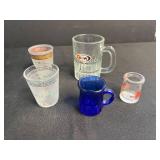 Collection of Assorted Vintage and Souvenir Shot Glasses and Restaurantware