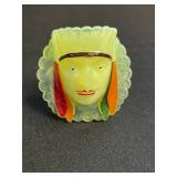 Collection of Vintage Miniature Glassware, Souvenir Shot Glasses, and Decorative Items