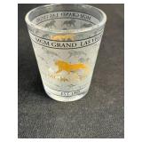 Collection of Vintage Miniature Glassware, Souvenir Shot Glasses, and Decorative Items