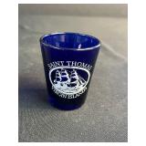 Vintage Blue Willow Japan Tea Cups, Saucers, and Shenango China Plates Collection