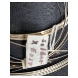 Collection of Mini Lamp Parts, Chimneys, Wicks, and Soldering Wire