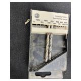 Assorted Metal Drill Bits and Cutting Tools Collection with Storage Cases - content quantities unverified
