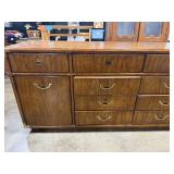 MCM Drexel Accolade 77" Wood Dresser - 2 wheels in drawer and need assembly